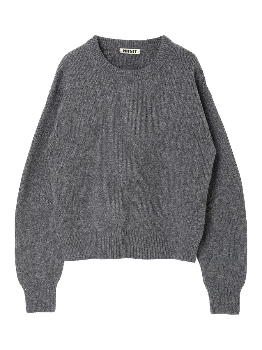 bent elbow wool KNIT