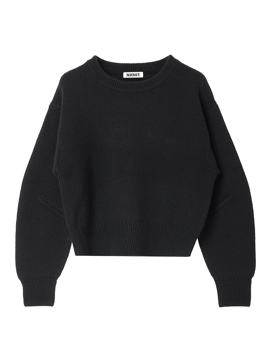 bent elbow wool KNIT