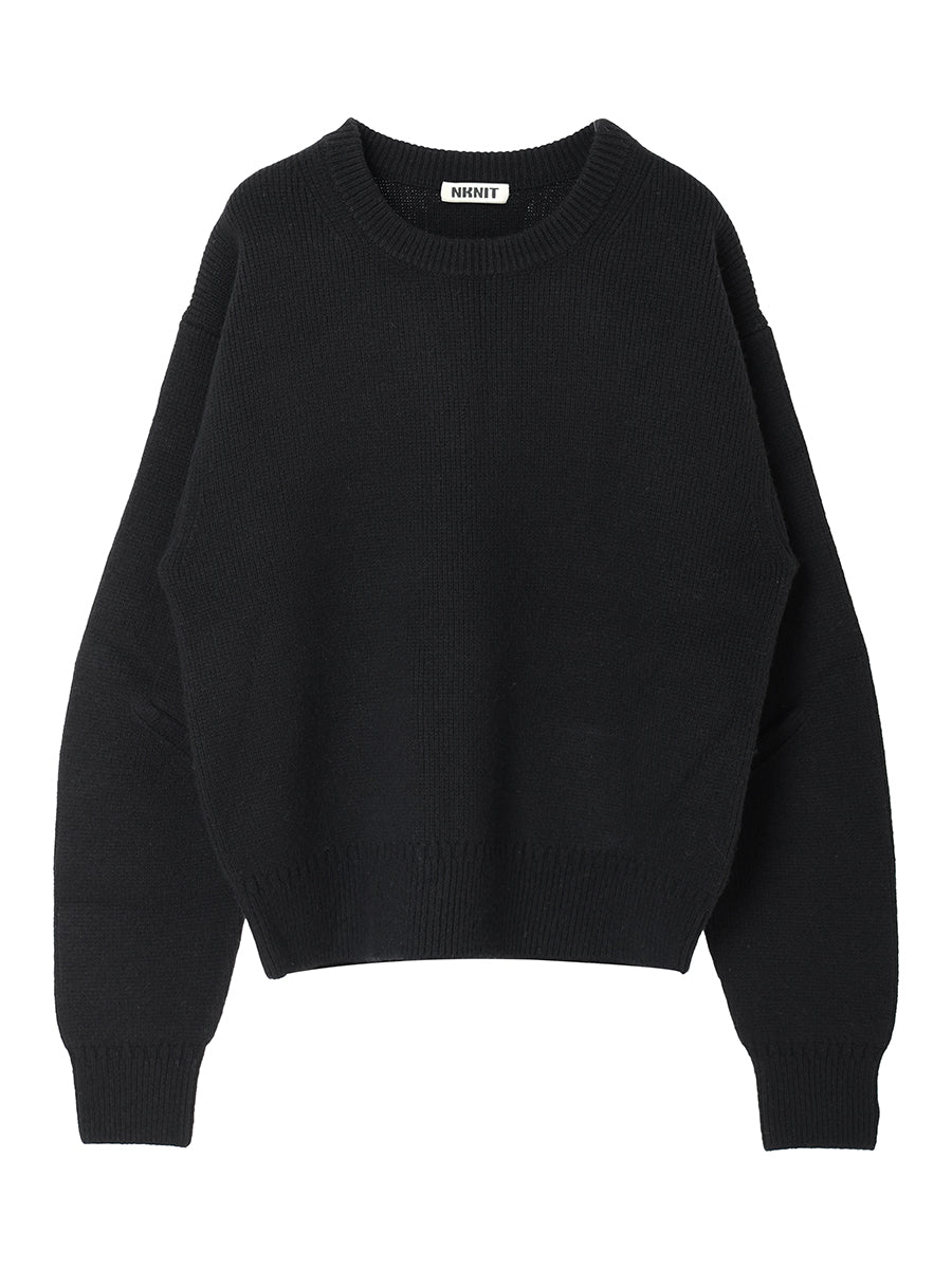 bent elbow wool KNIT