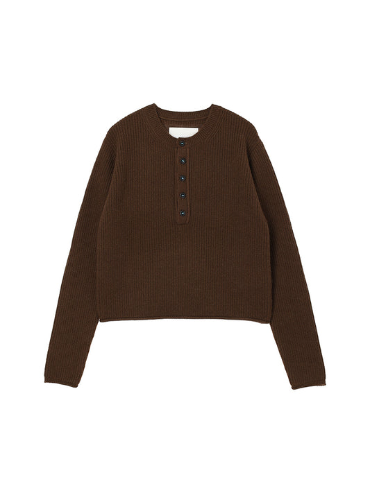 cashmere henley KNIT【mini】