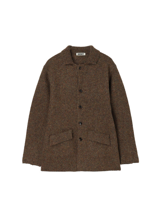 felting KNIT shaped jacket