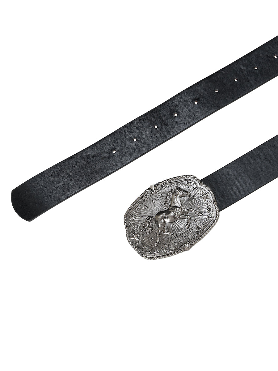 heritage horse buckle belt