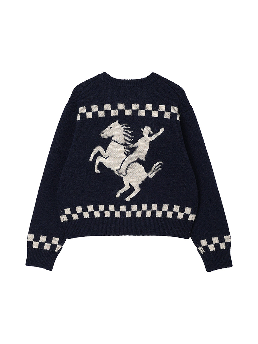 cowboy jacquard KNIT