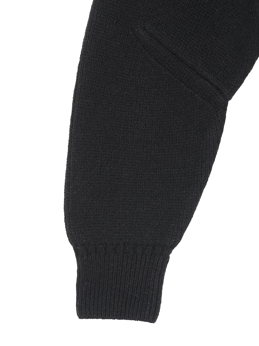bent elbow wool KNIT
