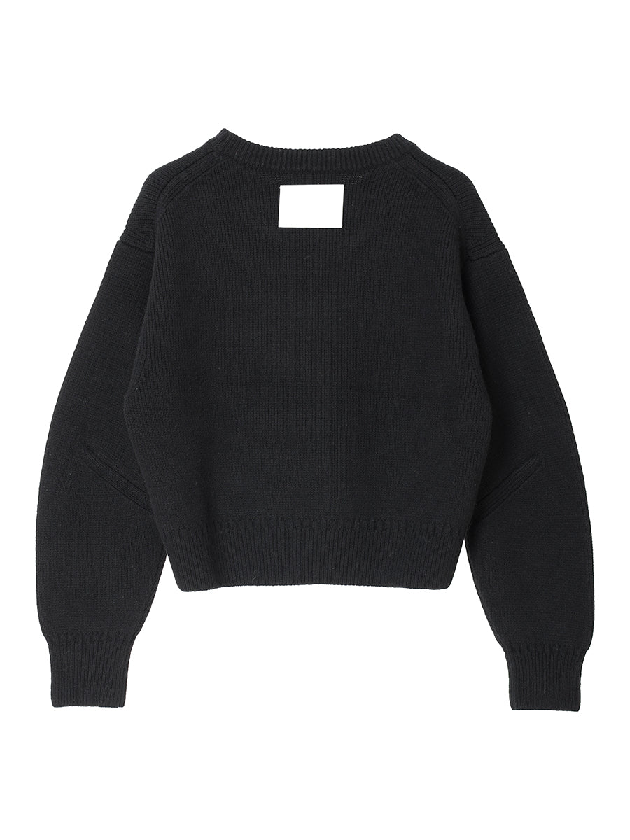 bent elbow wool KNIT