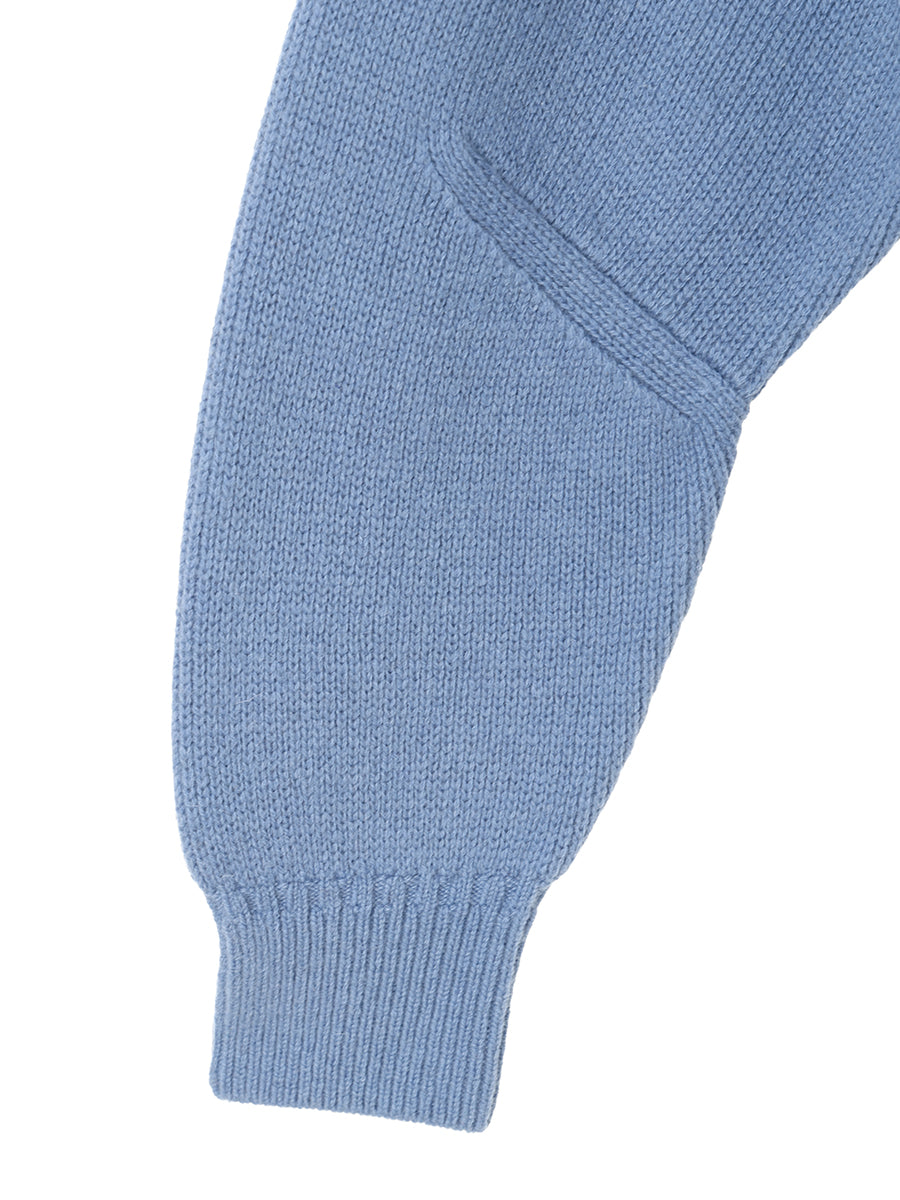 bent elbow wool KNIT