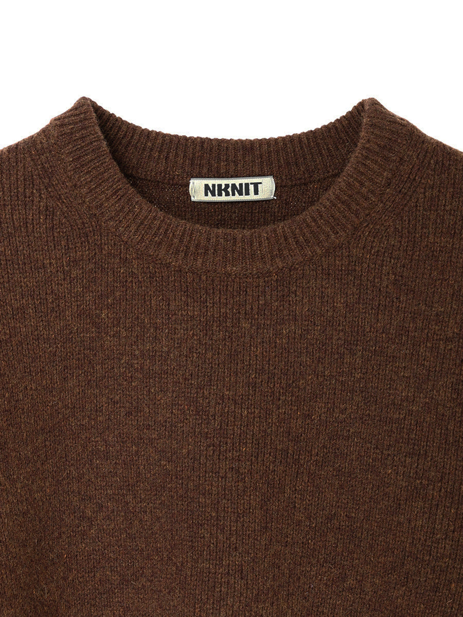 bent elbow wool KNIT
