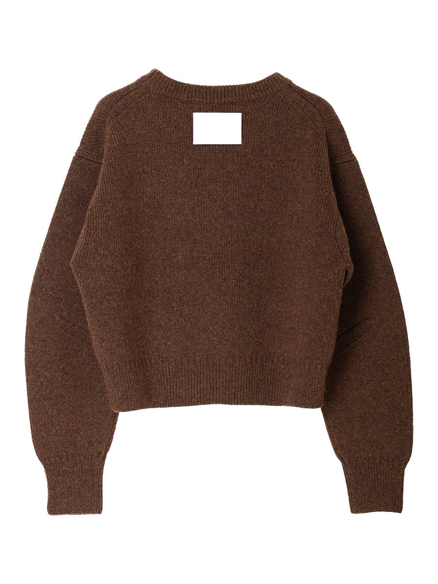bent elbow wool KNIT