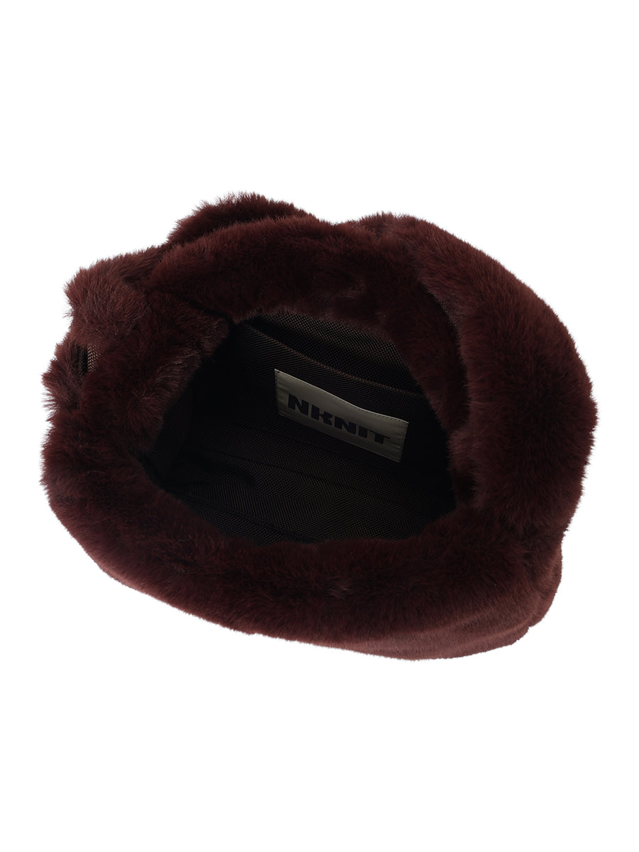 faux fur bag(large)