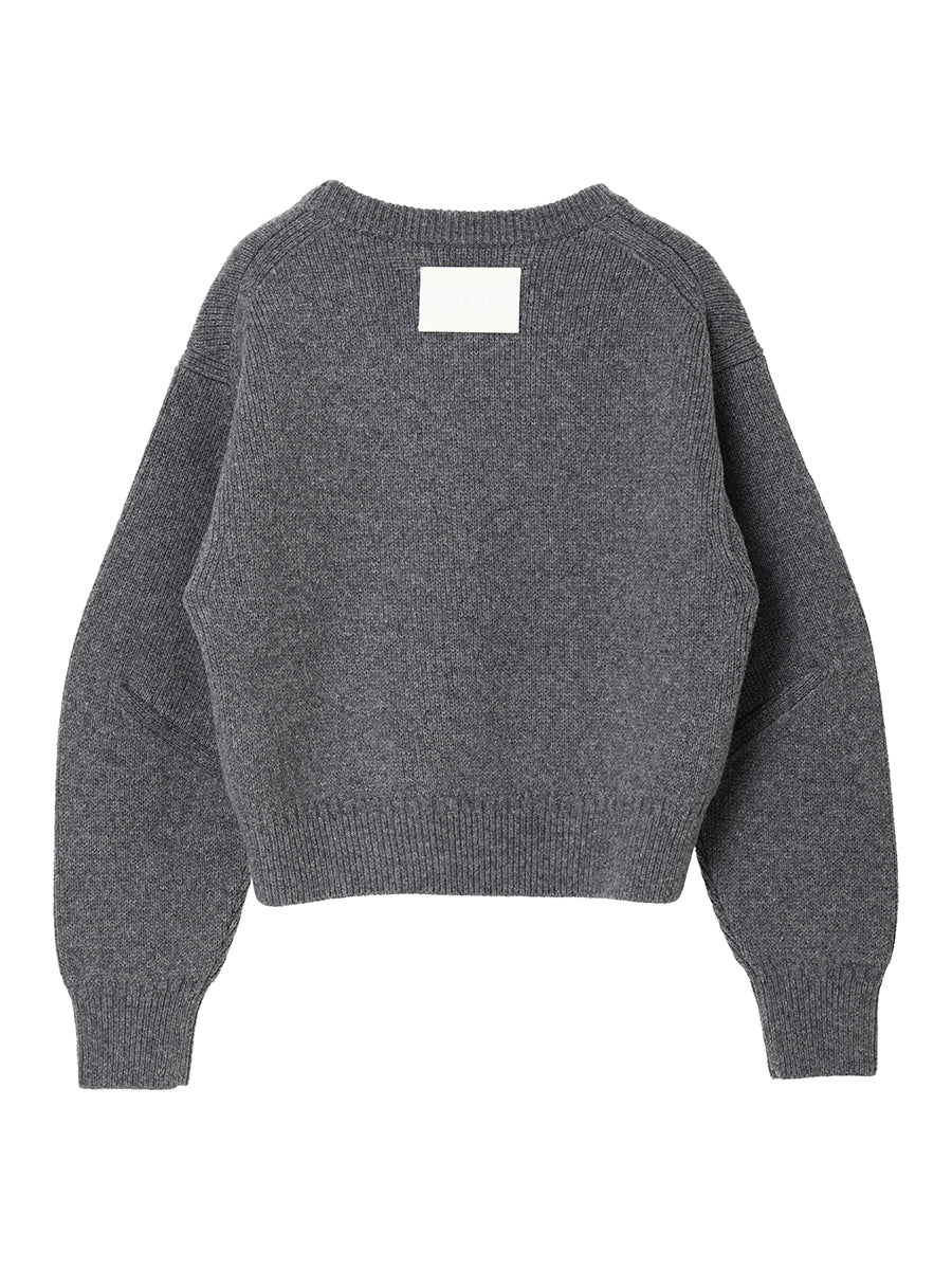 bent elbow wool KNIT