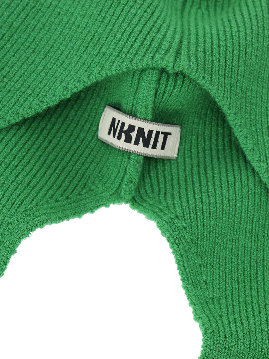 양모 니트 머플러 캡