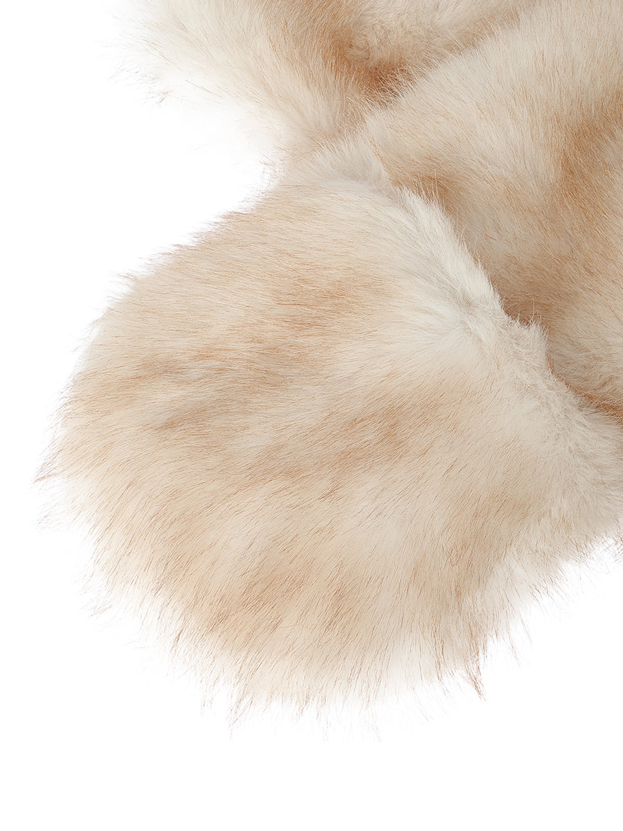 faux fur muffler