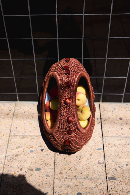 circle KNIT bag (large)