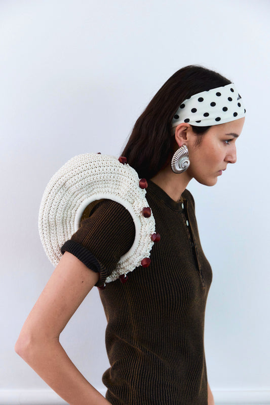 circle KNIT bag (small)