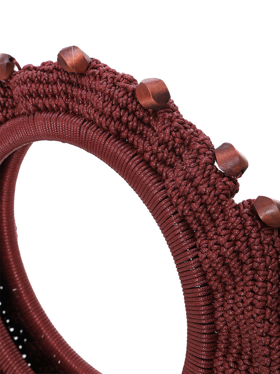 circle KNIT bag (large)