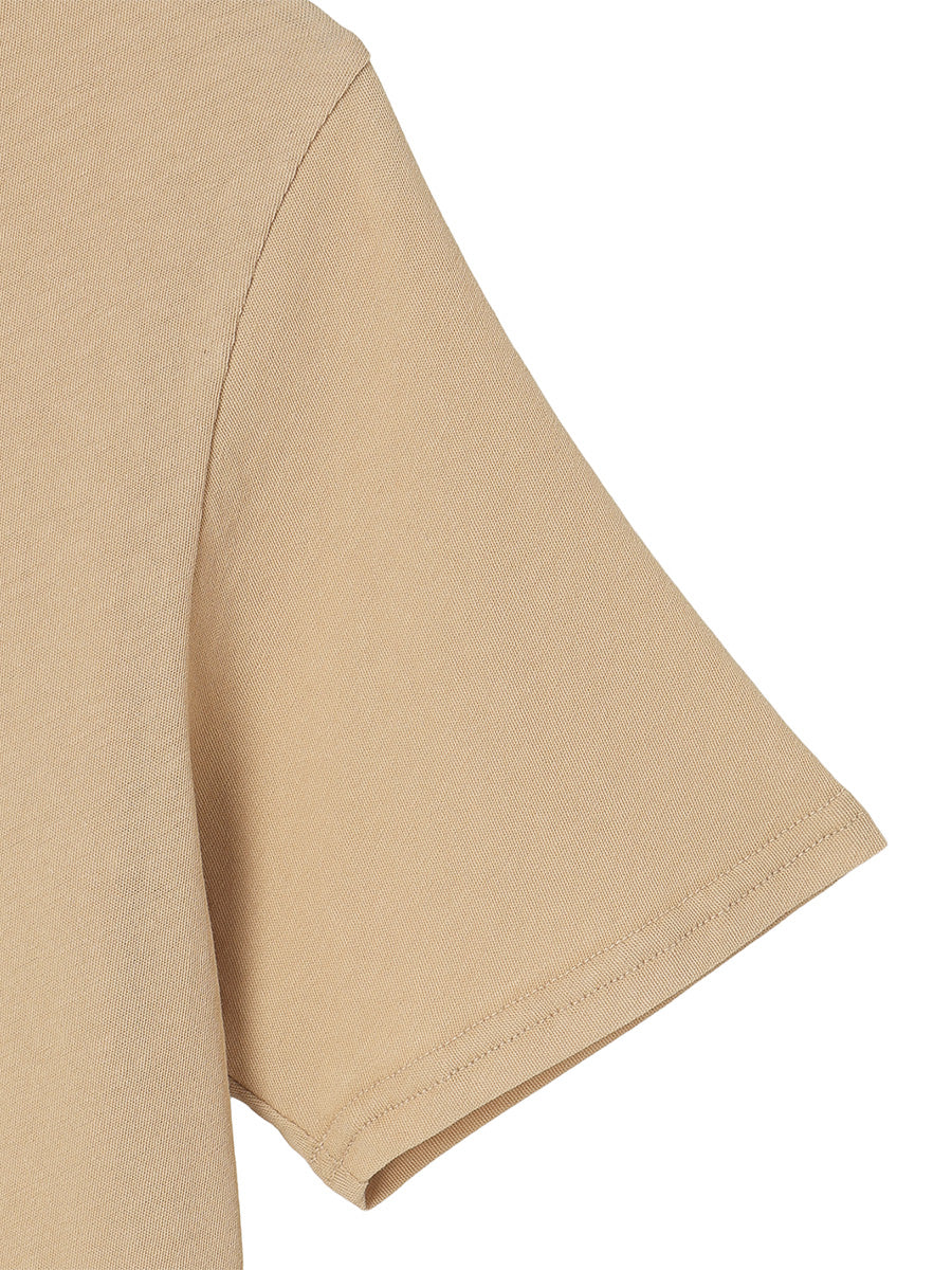 washed cotton t-shirt 2 pcses set