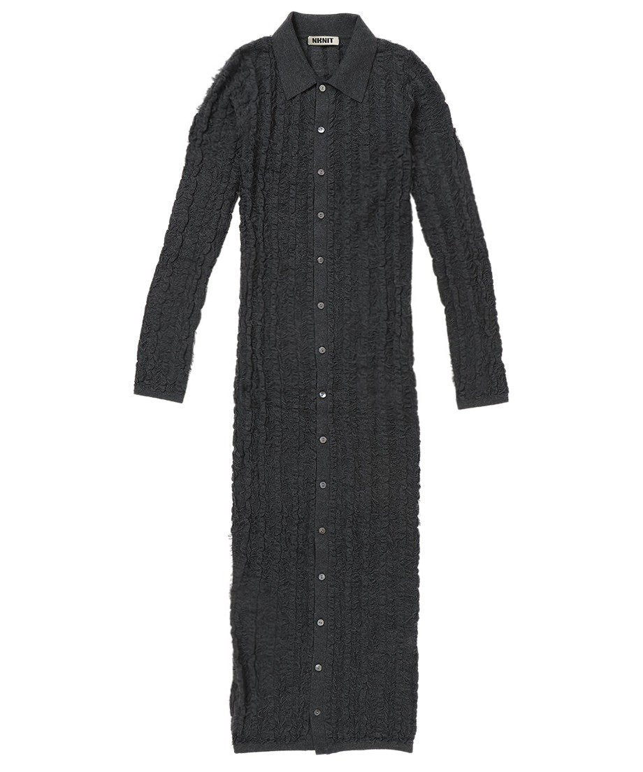 fringe long KNIT shirt_3