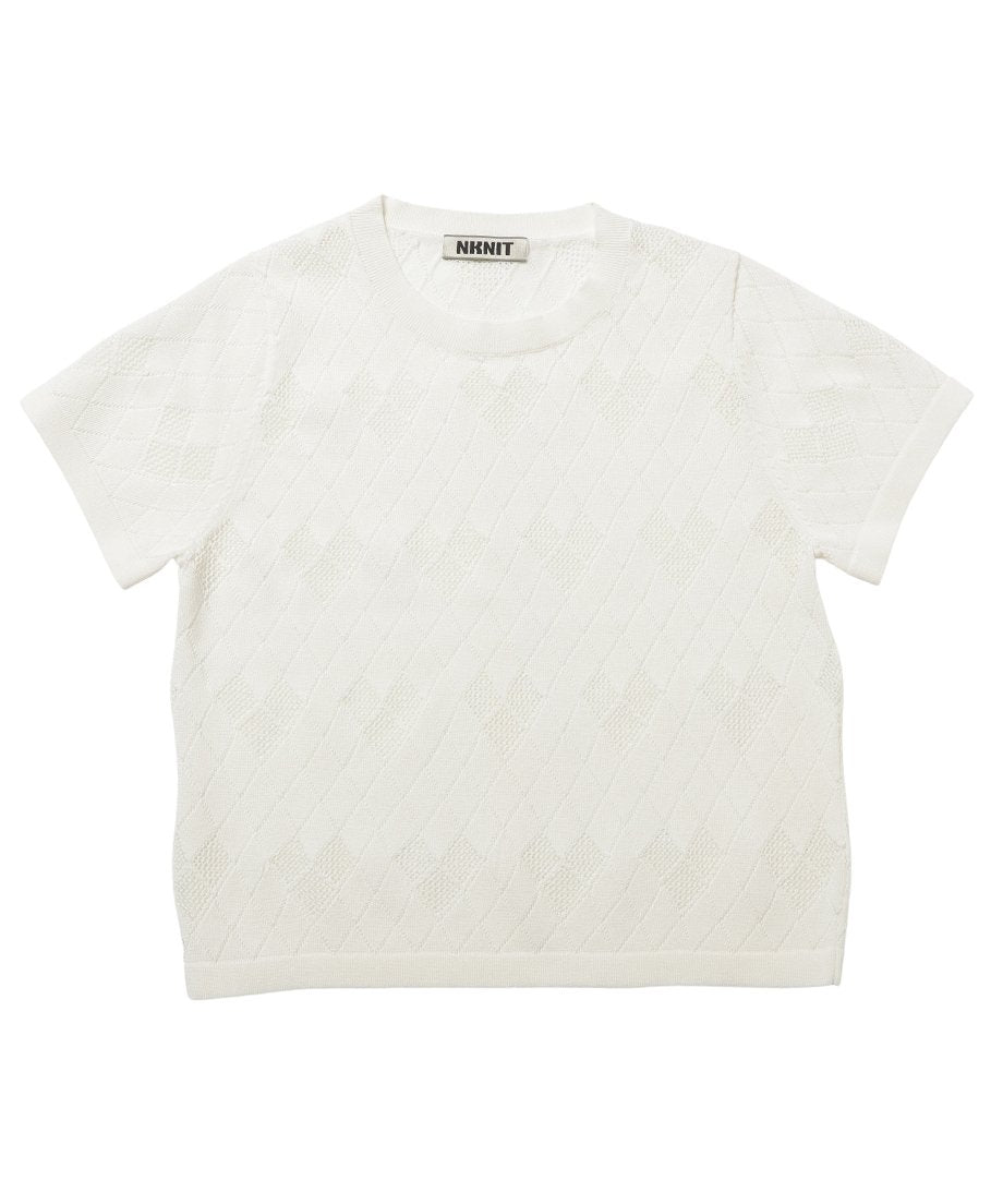mesh♡ KNIT T-shirt_7