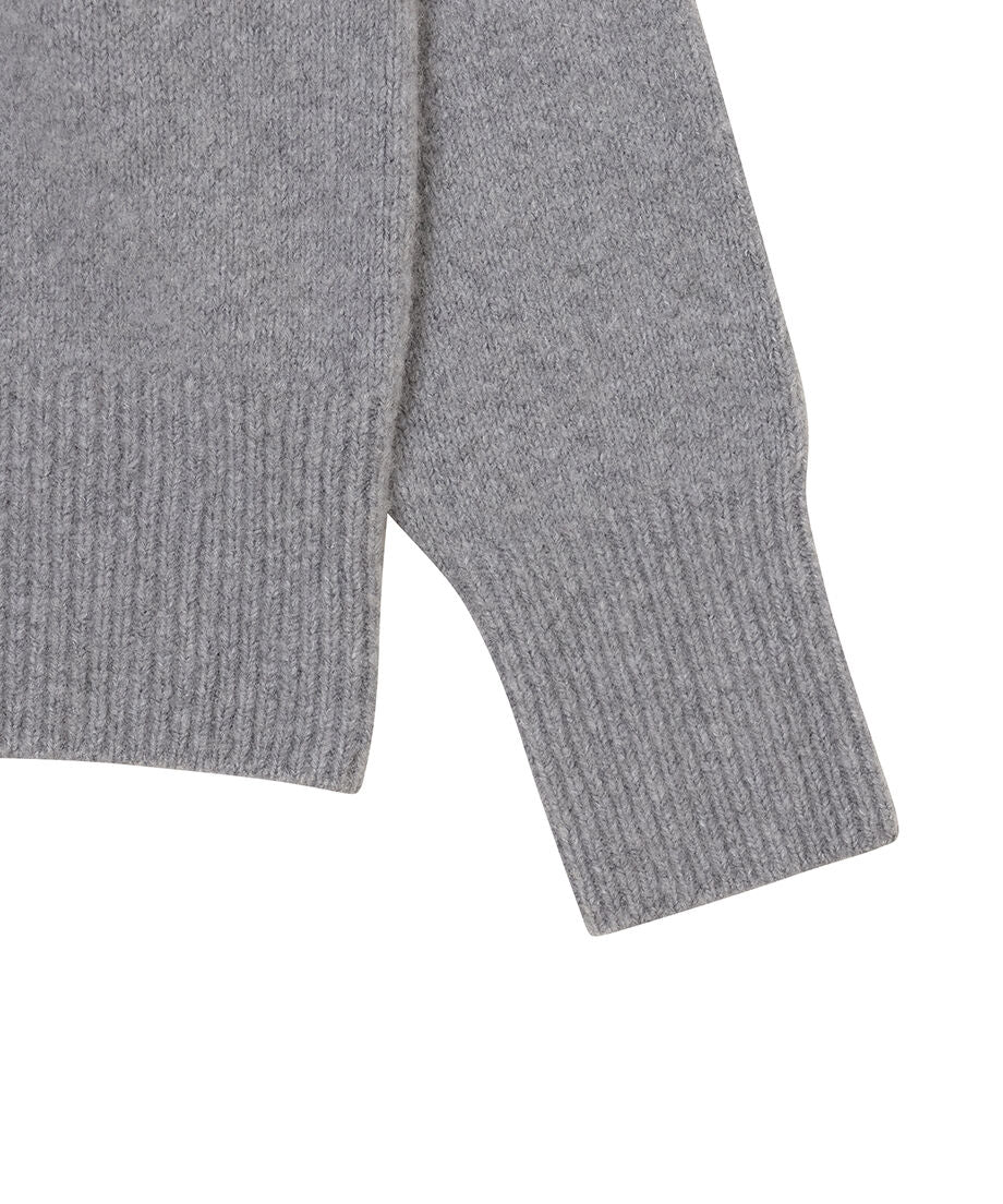 cashmere mix fooded SMALL KNIT_11