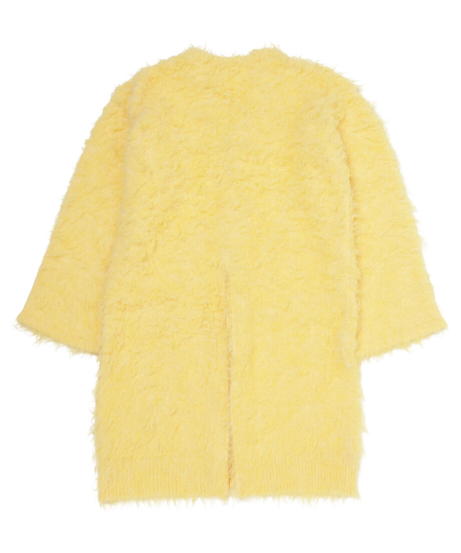 shaggy long KNIT cardigan_10