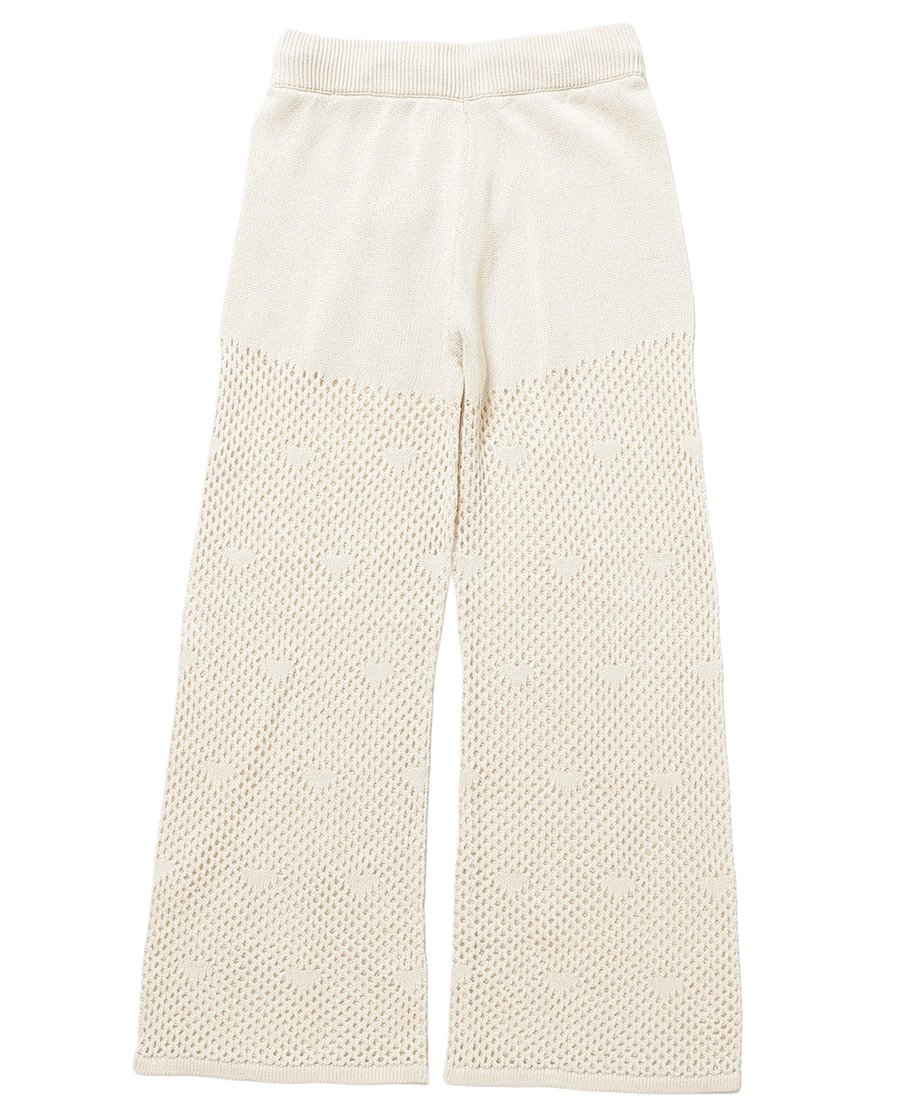 mesh ♡ pattern KNIT pants_5