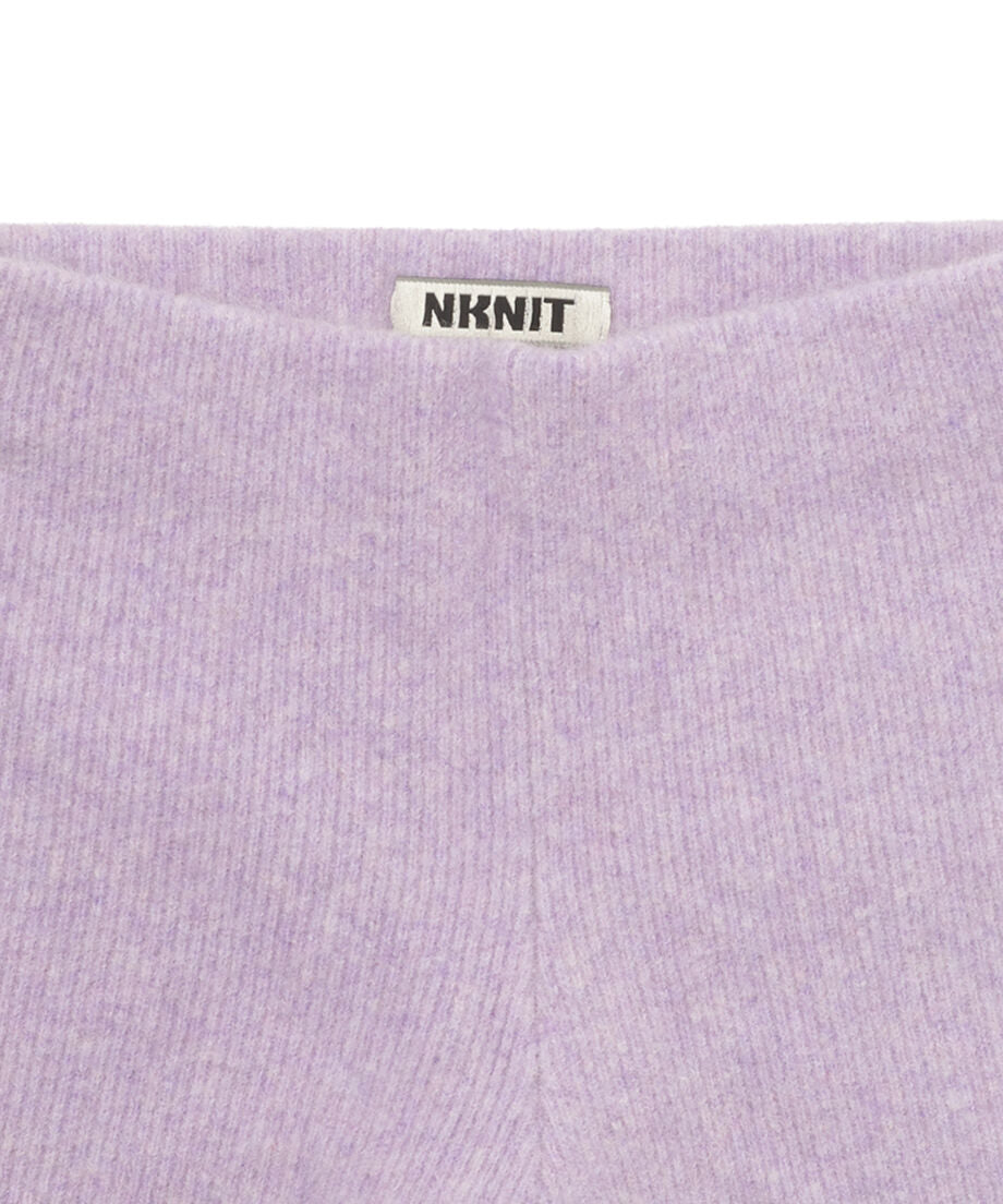 fox mix rib KNIT shorts_8