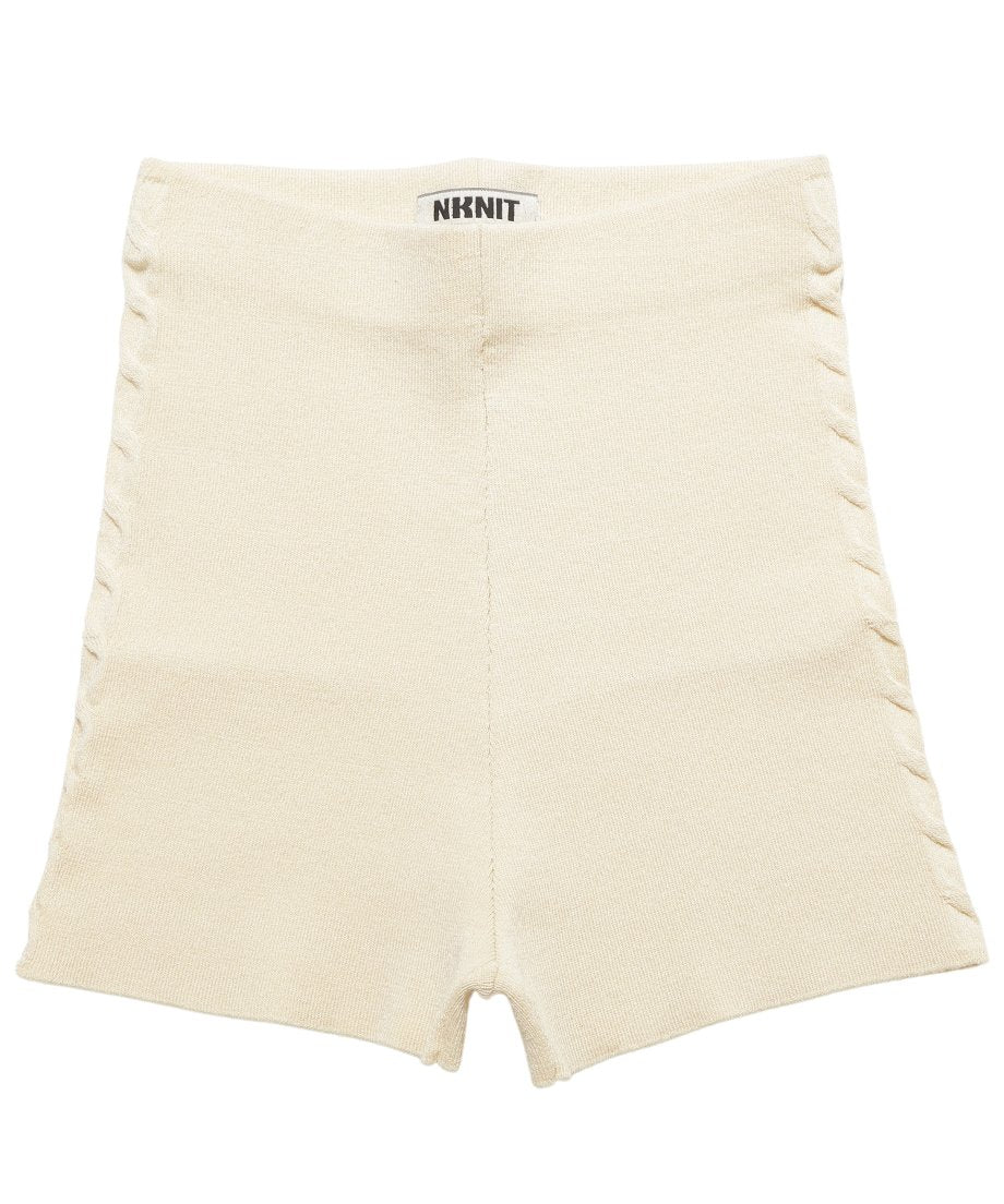 cable KNIT short pants_4