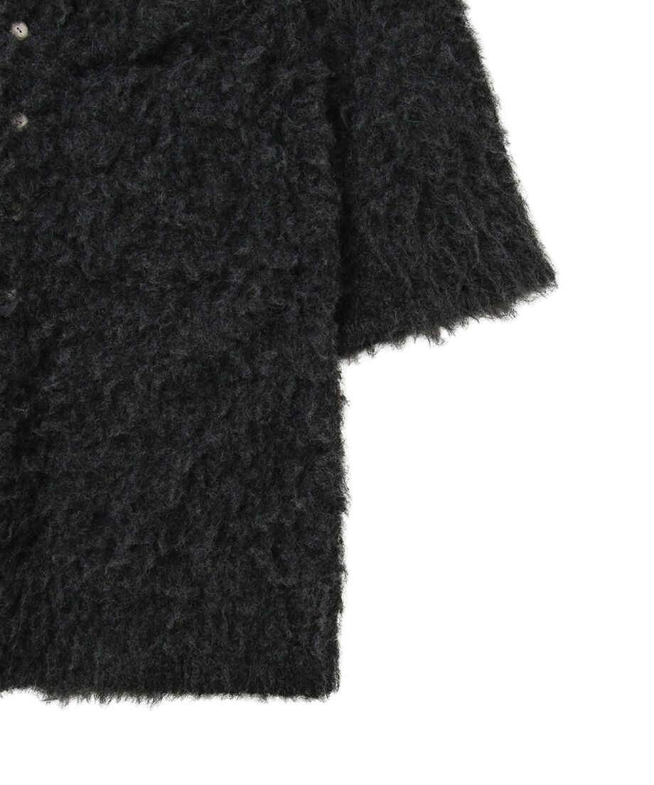shaggy long KNIT cardigan_6