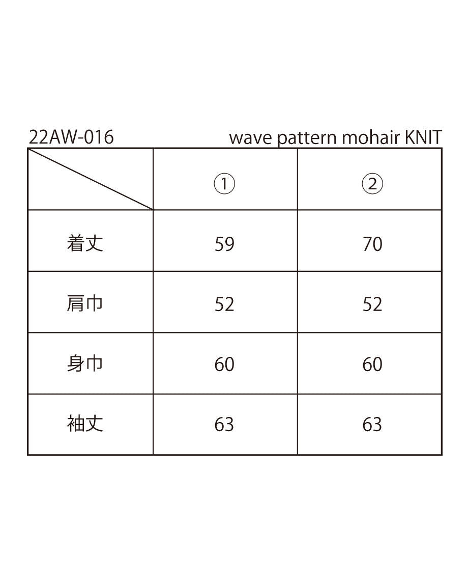 wave pattern mohair KNIT_11