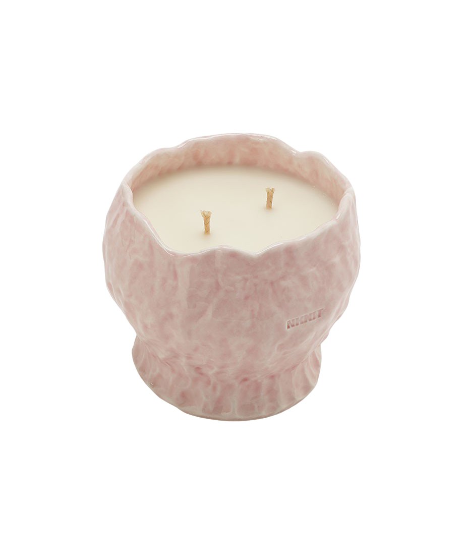 handmade ceramic candle L(HINOKI)_6