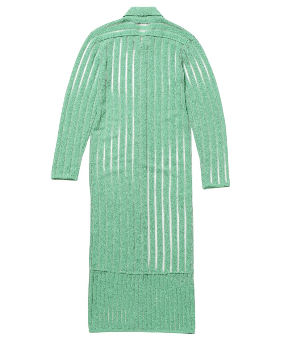 mesh stripe ling KNIT shirt_12