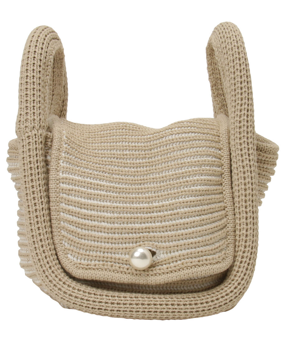 sponge striped hand bag_6