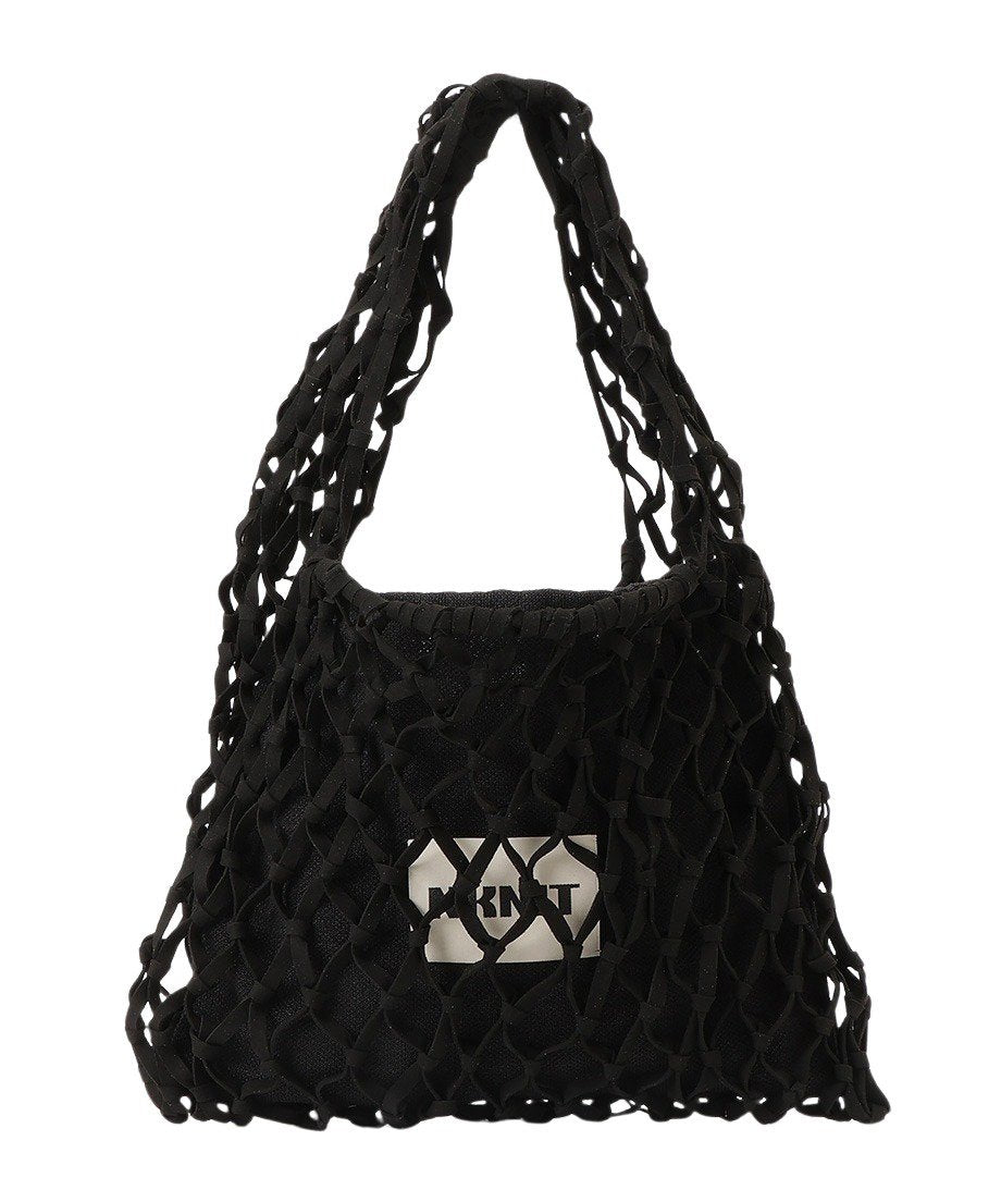 suede macrame bag 【large】_4