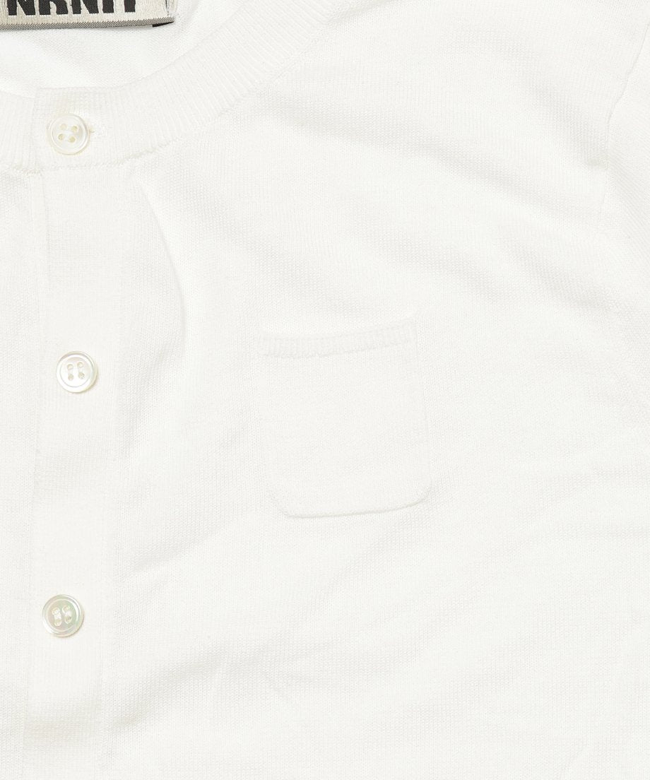 silk cotton crew neck KNIT T-shirt_10
