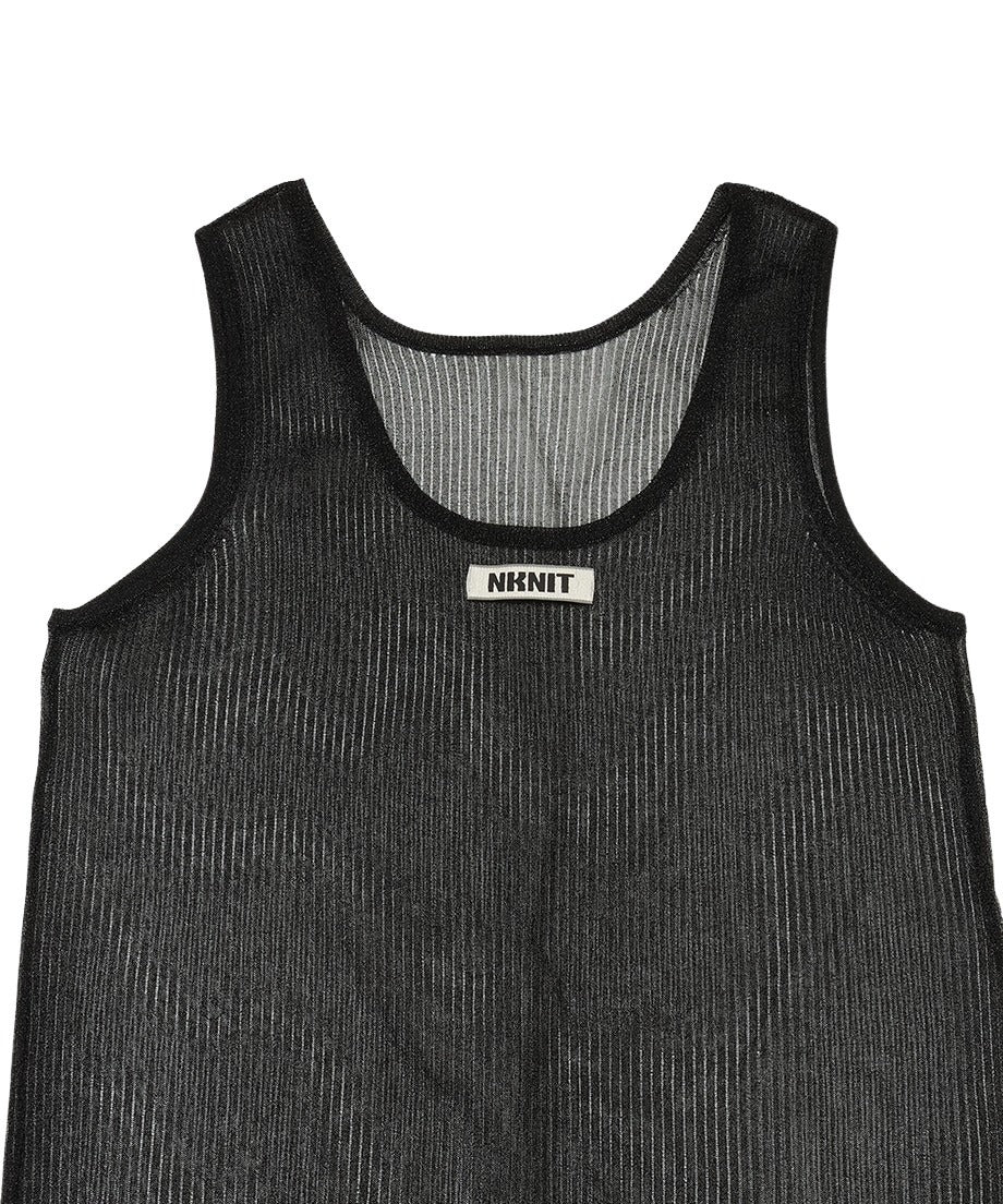 sheer metallic KNIT dress_12
