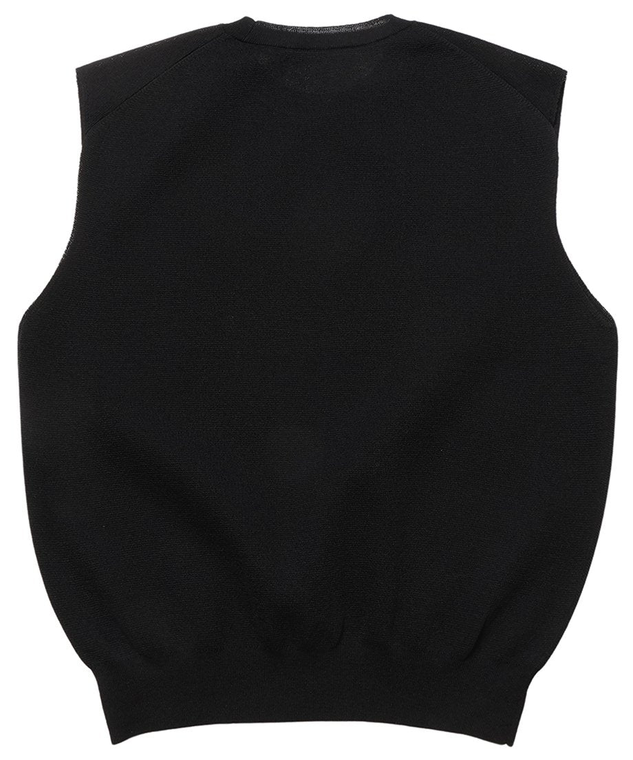 linen mix KNIT vest_13