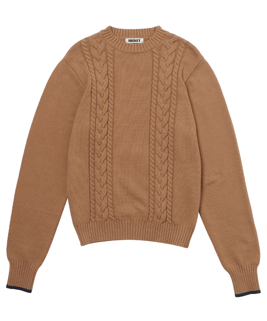 crew neck cable KNIT_4