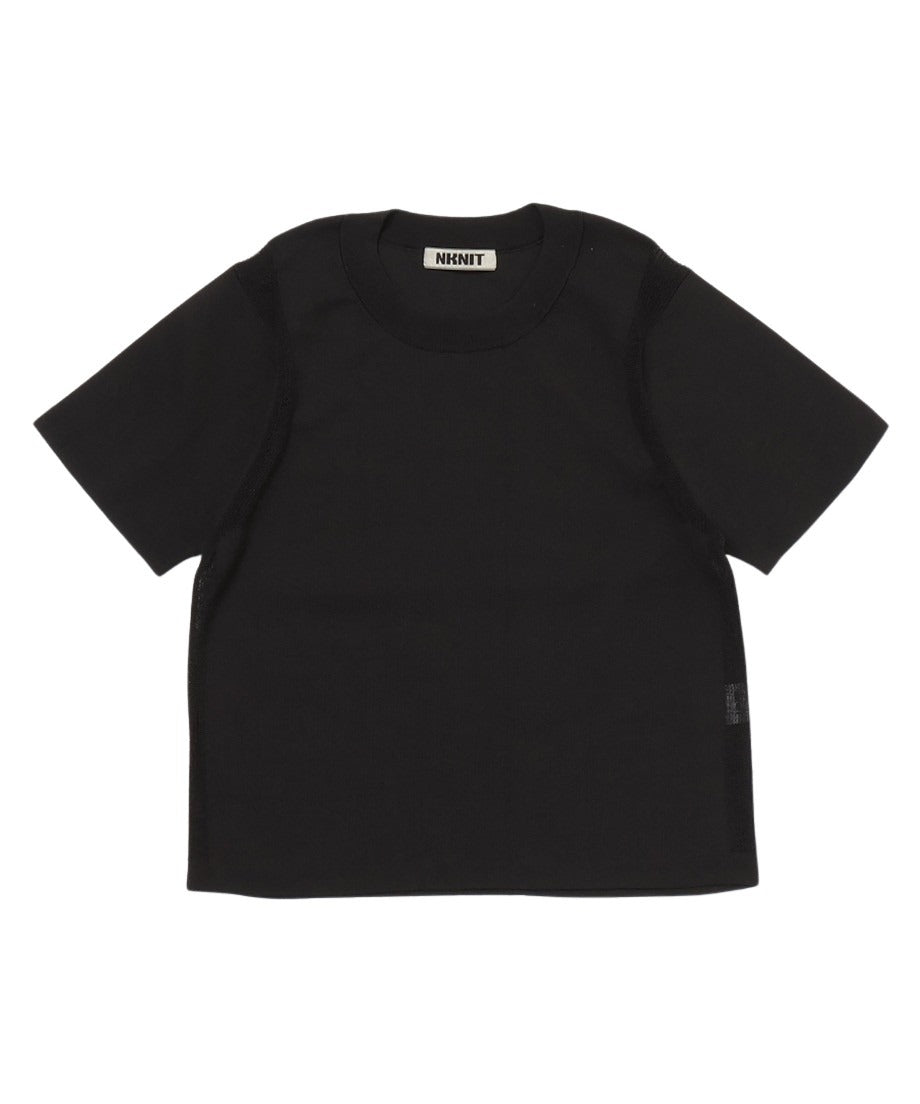 small basic KNIT T- shirt_3
