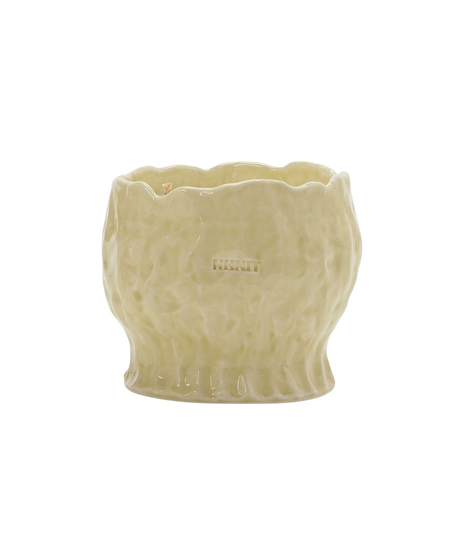 handmade ceramic candle L (MORNING GRASS)_4
