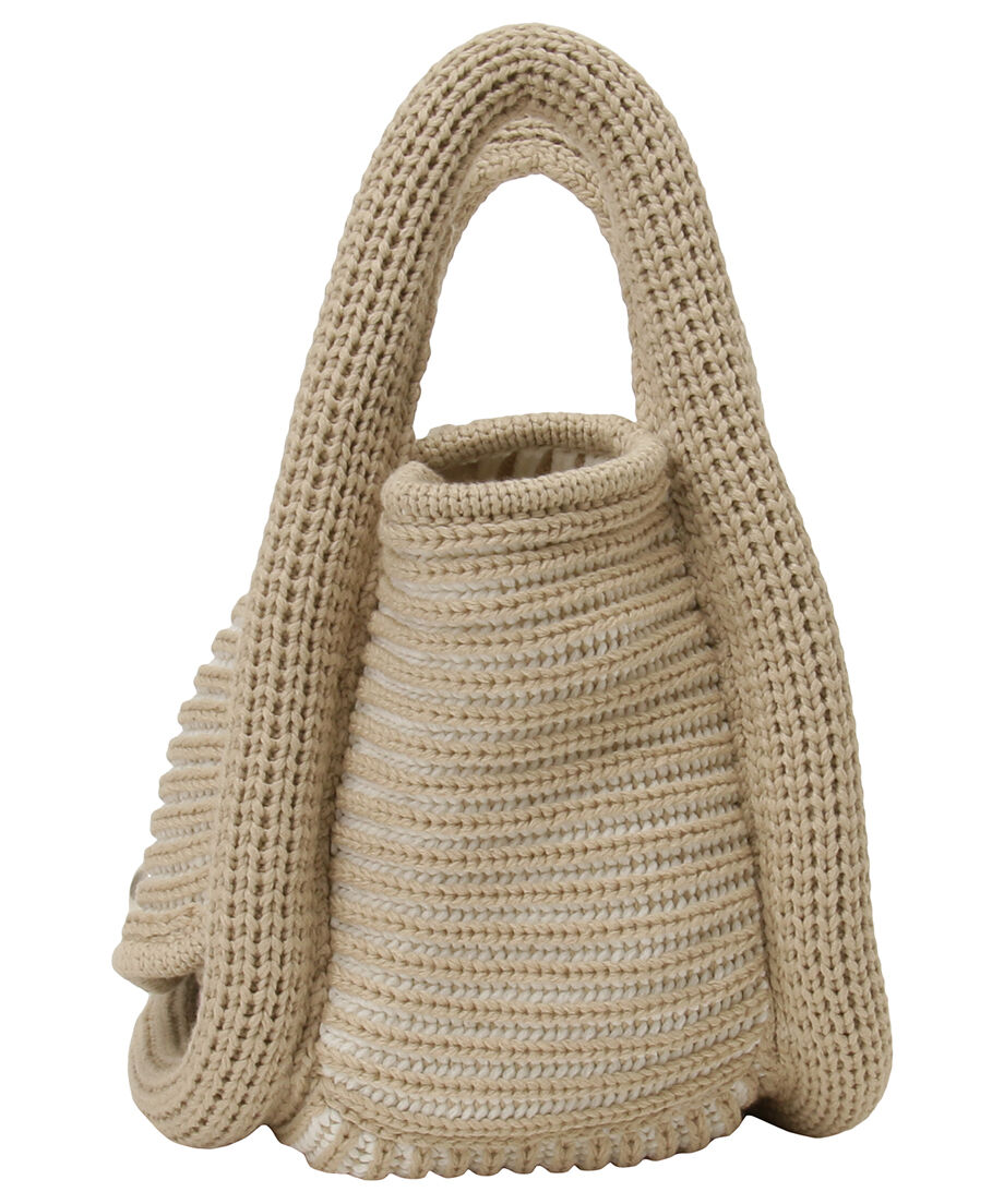 sponge striped hand bag_16