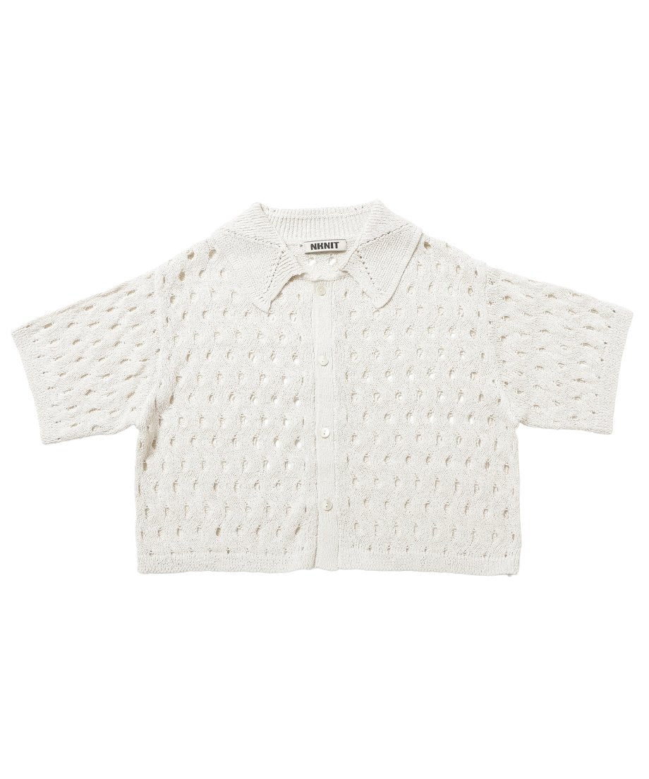 wave pattern KNIT shirt_6