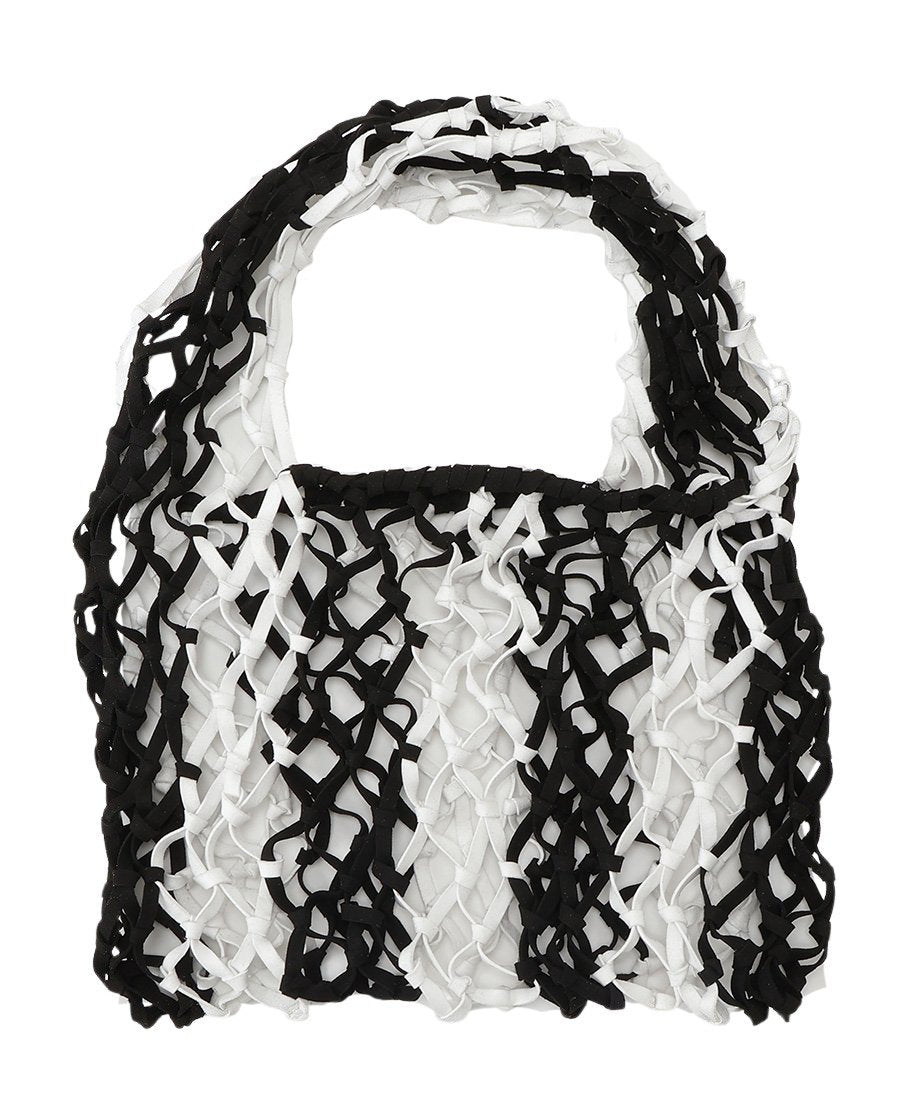 suede macrame bag 【large】_8
