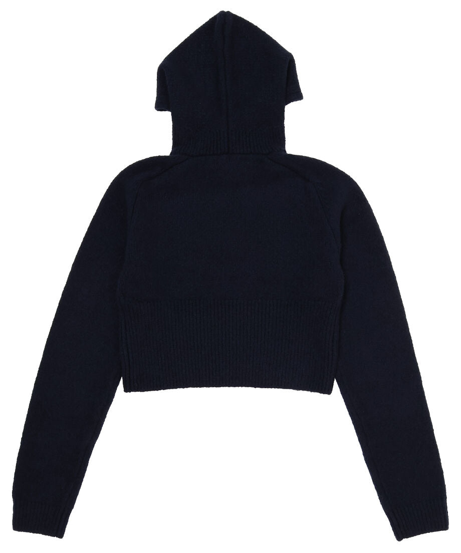 cashmere mix fooded SMALL KNIT_7