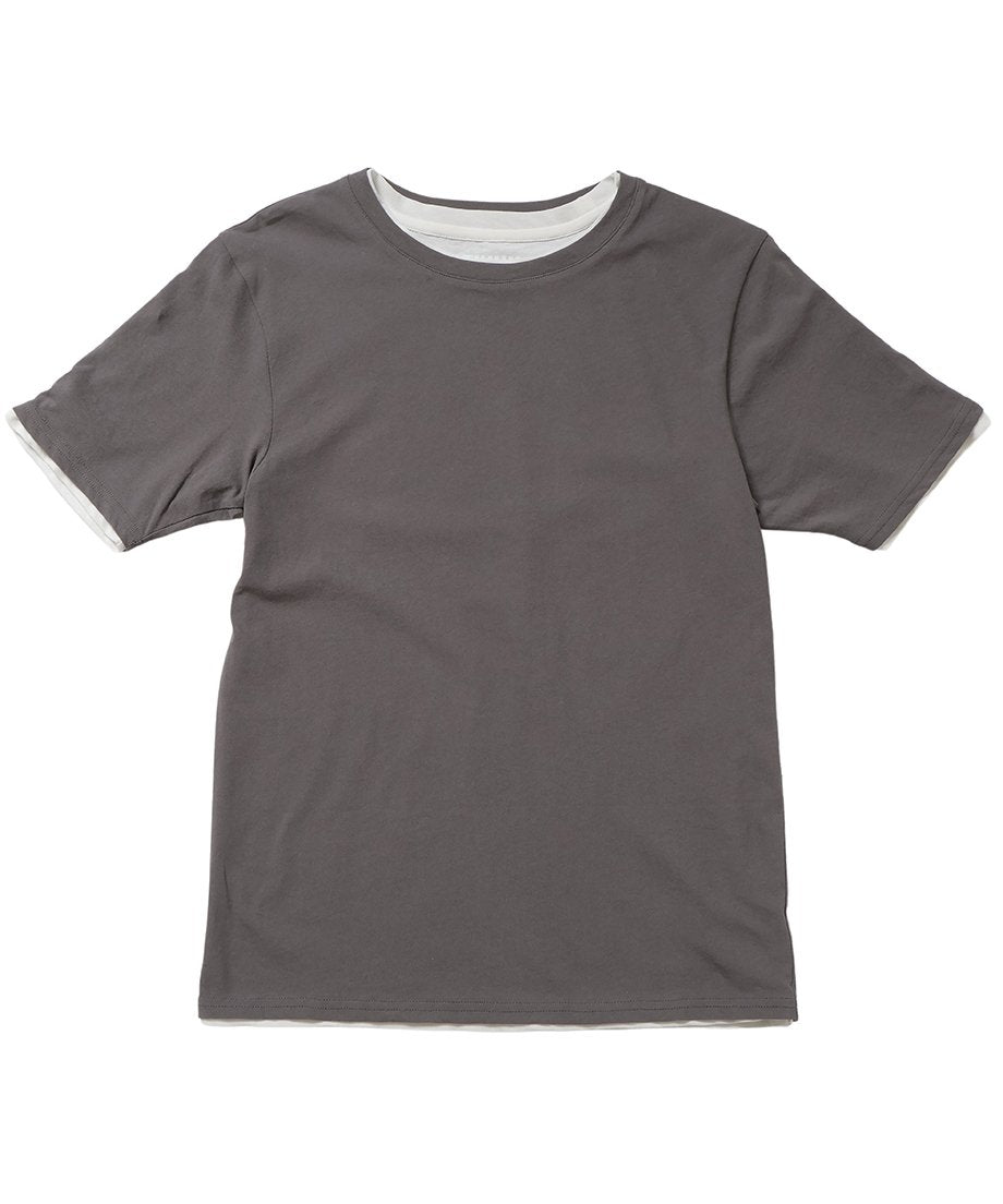 washed cotton T-shirt 2pcs set_6