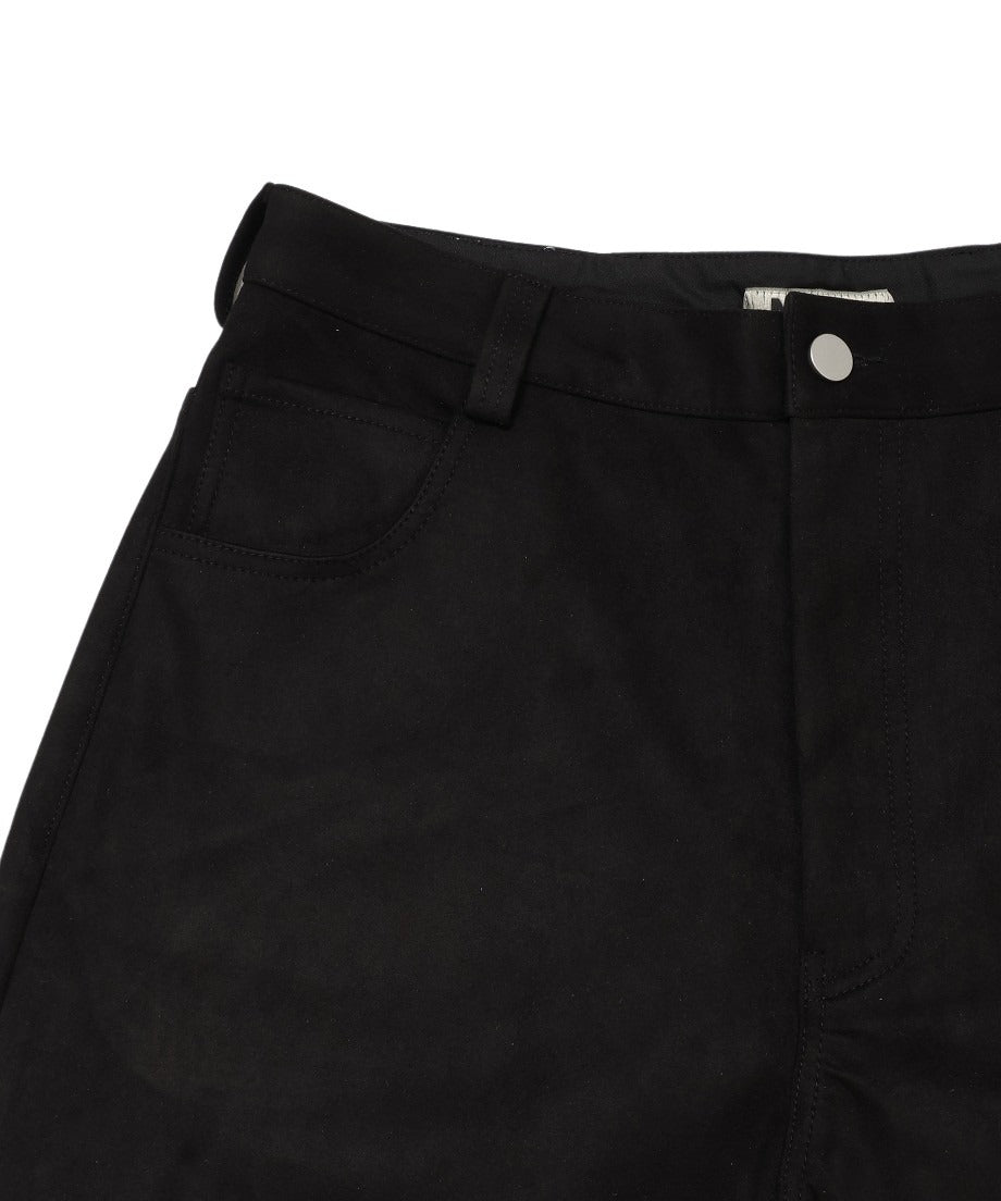 suede half pants_11