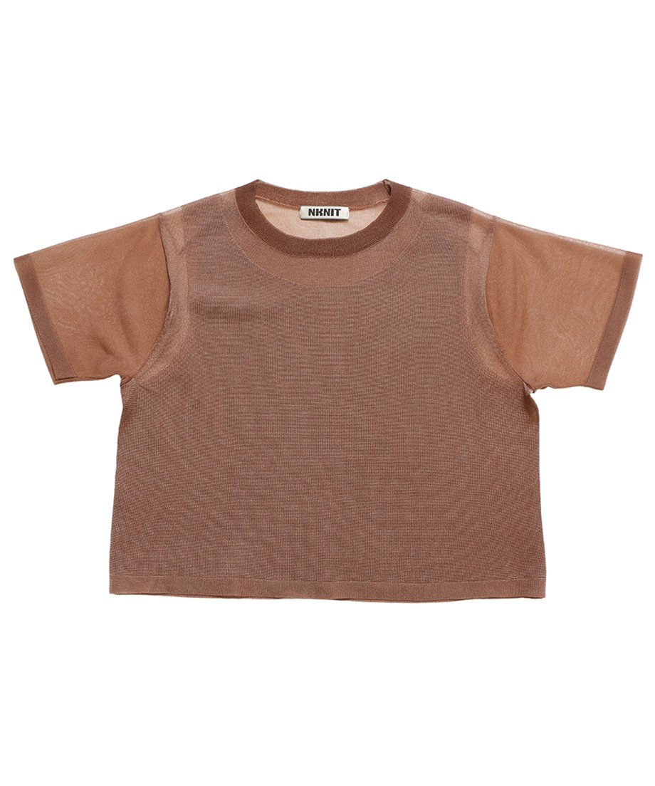 sheer tank top KNIT T-shirt_6