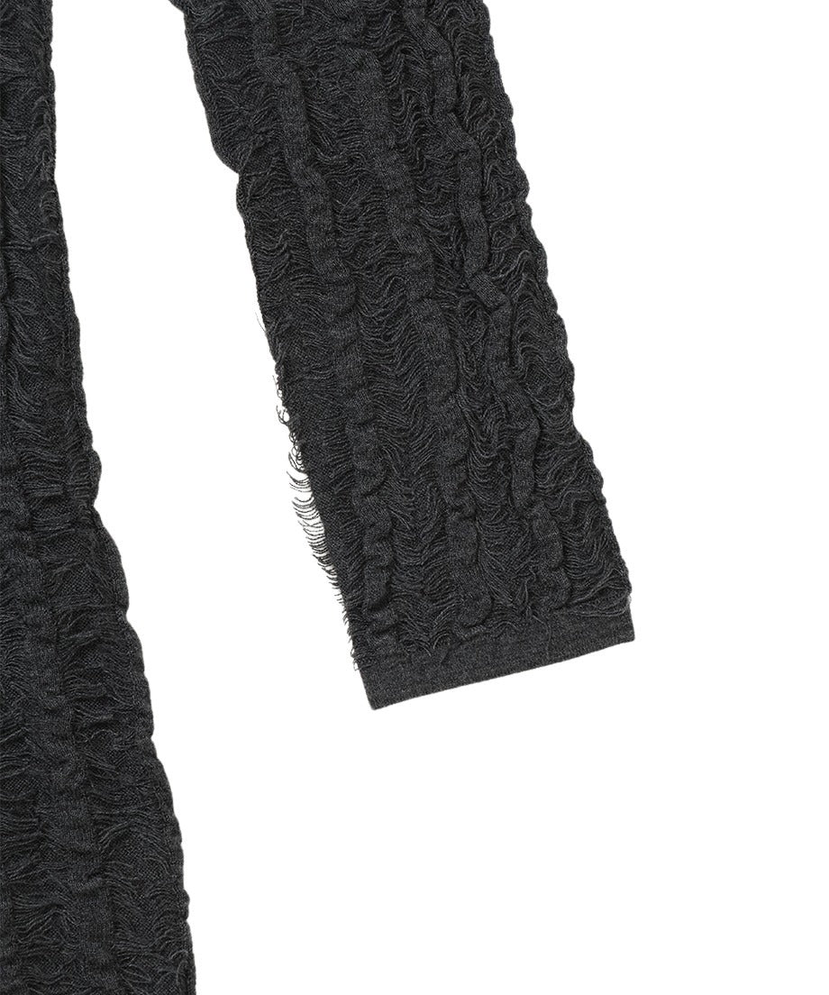 fringe long KNIT shirt_9