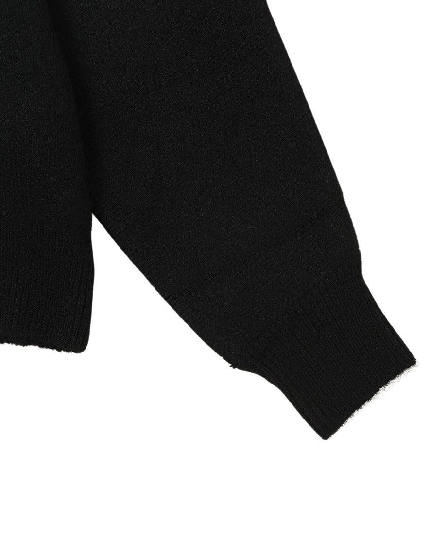 volume sleeve pull over KNIT_9