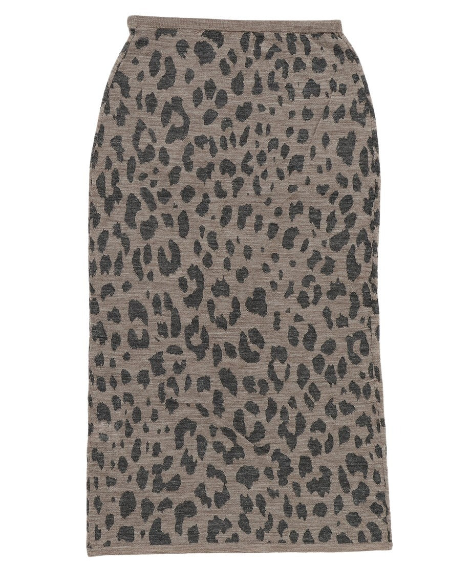 alpaca sheer KNIT skirt_8