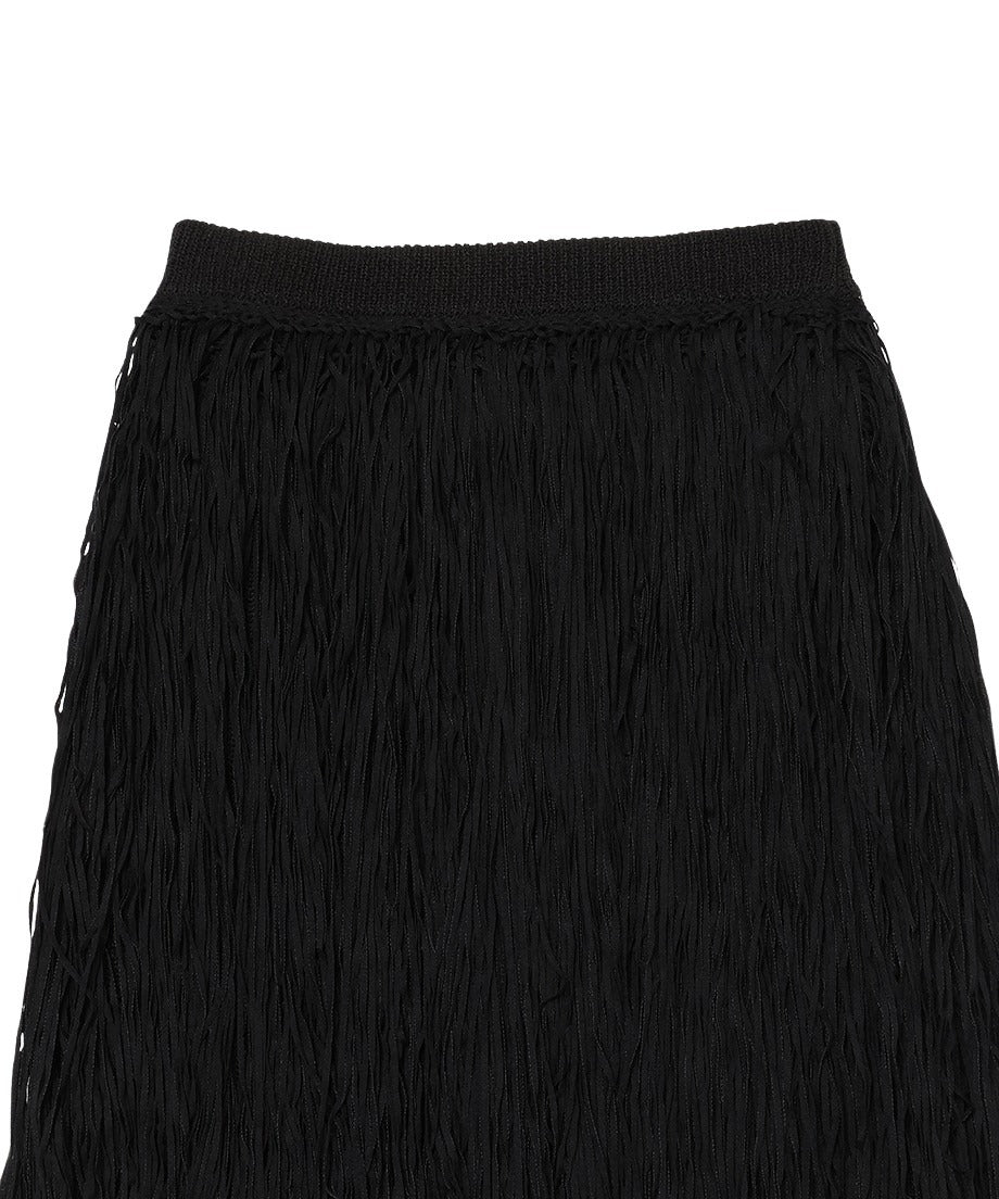 fringe KNIT skirt_5